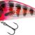 Salmo Fatso 10cm Holo Red Head Striper - Floating