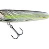 Salmo Sweeper 10cm Silver Chartreuse Shad - Sinking