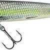 SWEEPER SINKING - 12cm Silver Chartreuse Shad